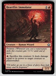 Heartfire Immolator - Foundations #201 Uncommon
