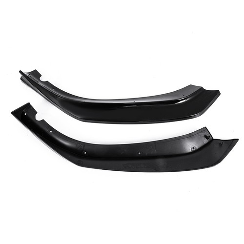 Labio de parachoques delantero negro para 17-20 BMW Serie 5 G30 G31 G38 540i M Sport GT Style - Imagen 12 de 14