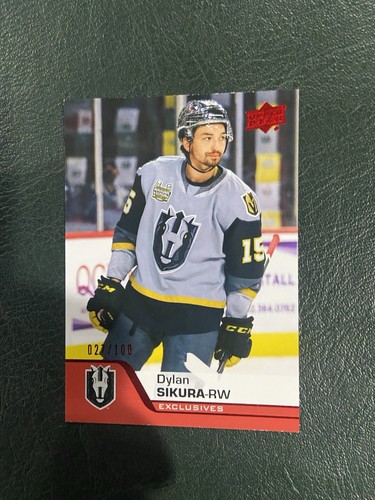 2020-21 Upper Deck AHL Exclusives /100 Dylan Sikura #139 - Bild 1 von 2