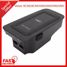 Caricabatteria Auto Wireless Ricarica Rapida Volvo XC90/XC60/S90/S60/V90/V60