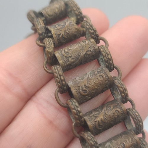 Vintage Masonic Knights Sword Watch Fob Chain Heavy Chunky - Picture 10 of 16