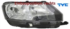 TYC 20-15131-05-2 Hauptscheinwerfer rechts Scheinwerfer Frontscheinwerfer 