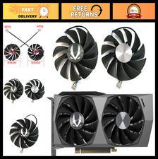 89MM 4PIN GPU Cooling Fan for RTX 3060 3060TI Twin Edge Video Card Replacement