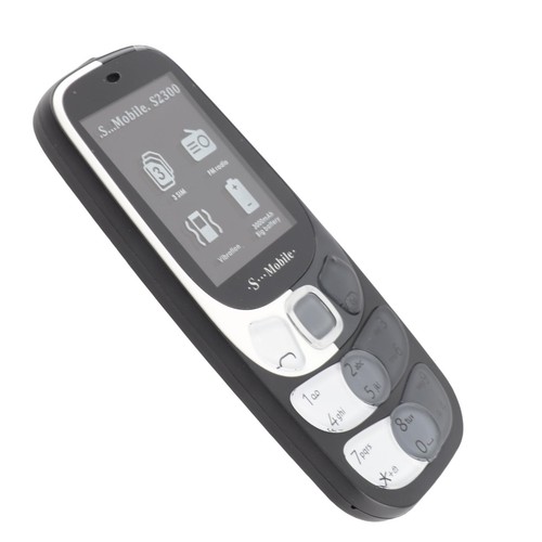 2,4 Zoll 2G Seniorentelefon Triple SIM Kamera Taschenlampe schwarz - Bild 19 von 23