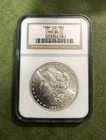 Rare 1884-CC Morgan Silver Dollar NGC MS64 -Very Beautiful Morgan both sides