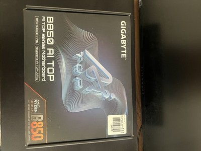 box only Gigabyte B850 AI Top AMD AM5 (Read Description)