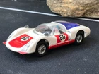 Vintage Corgi Toys UK 1:43 Diecast WHITE #60 POSCHE CARRERA 6