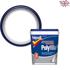 Polycell Advanced Polyfilla 600ml - Lightweight Filler for Perfect Repairs