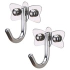 4 pcs Heavy Duty Coat Hooks Practical Stainless Steel Hooks Coat Hanging Hook