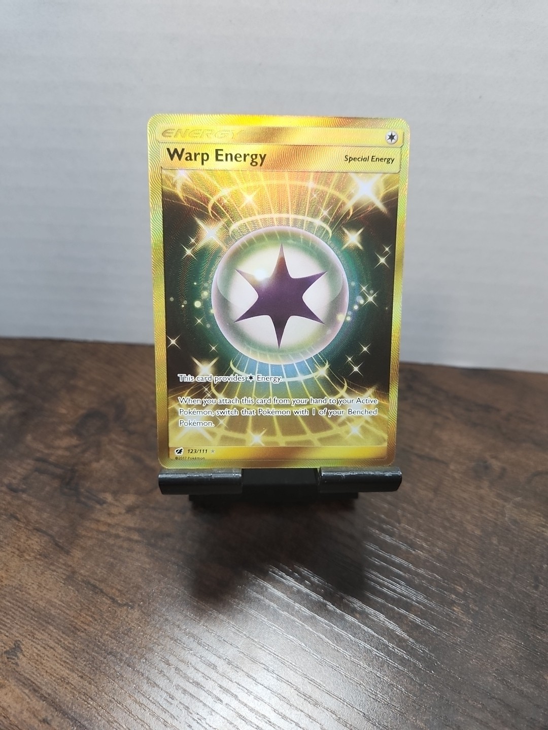 Warp Energy 123/111 Secret Rare Near Mint - Crimson Invasion Pokémon Card