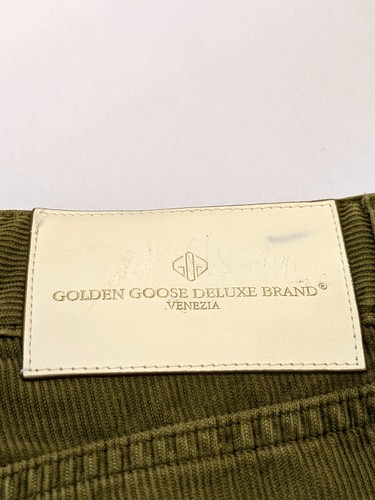 RRP€305 GOLDEN GOOSE DELUXE BRAND Corduroy Trousers W27 Green Made in Italy - Bild 7 von 7