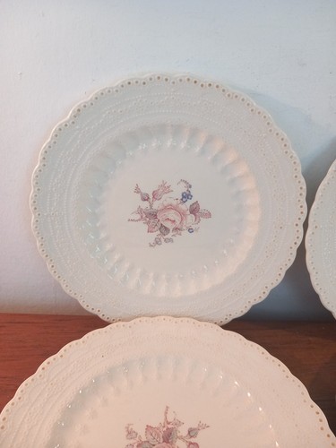 Spode's Jewel Billingsley Rose by Copeland Spode Side Plates X6, 20CMS DIAMETER - Picture 3 of 19