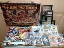 [NO MINIATURES OR DICE] Vintage 1995 Games Workshop Warhammer Quest Board Game
