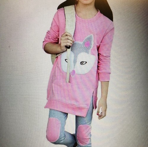 Pink Fox M Racle Girls 2 pieces Clothes set outfit - Picture 1 of 8