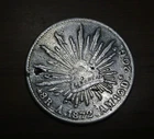 Mexico 1876- Silver 8 Reales