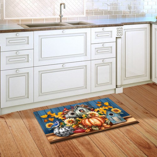 Briarwood Lane Fall Feathered Friends Doormat - Picture 3 of 4