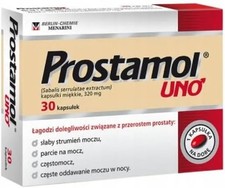 Prostamol Uno - Natural Support 320mg 30 Soft Capsules for Men's Wellness