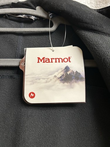 Women’s Black Marmot Jacket With Brushed Lining Size Large - Fitted - Runs Small - Picture 6 of 7
