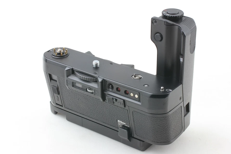 Probado [N COMO NUEVO] Unidad de motor Nikon MD-4 + Adaptador de trípode AH-3 para F3 de JAPÓN Foto 2 de 4