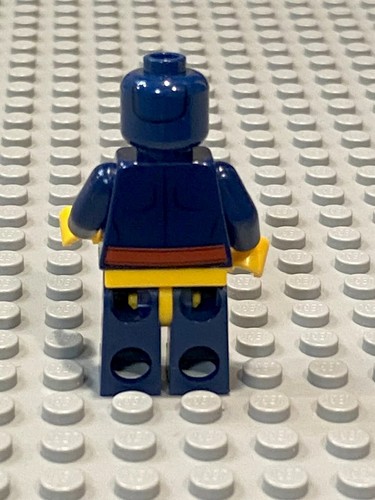 LEGO CYCLOPS minifigure MARVEL 76022 figure sh0117 X-men Dark Blue Outfit - Picture 2 of 3