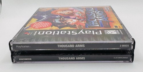 Thousand Arms PS1 Manual/Registration Card Collector Owned - Picture 3 of 9