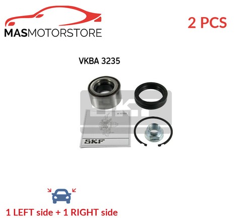 WHEEL BEARING KIT SET PAIR FRONT SKF VKBA 3235 2PCS P NEW OE REPLACEMENT - Picture 1 of 5