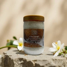 Hydrating Mineral Soak | Coconut Dead Sea Bath Salts by Dead Sea Collection –