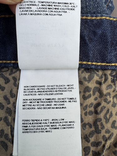 Vintage MISS SIXTY Joopy 60 Flare Low Rise Y2K Blue Denim Jeans Size 29 ITALY - Picture 16 of 22