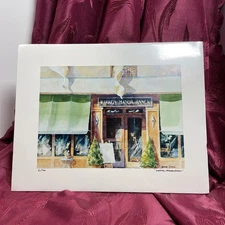 Warren Manor Annex Photo Reproduction Of Original Watercolour By George Simmons