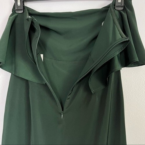 Neu mit Etikett Lovers + Friends grün violett trägerloses Kleid - S - Bild 8 von 10