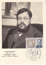 Carte 1er jour Organisation Internationale du Travail Albert Thomas 1969 5