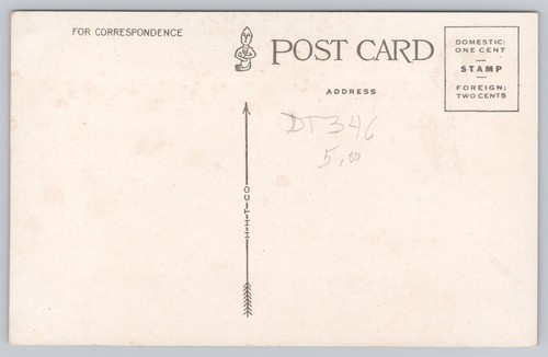 Ocean Liner Steamship Leaving New York for Europe Statue of Liberty Postcard - Picture 2 of 2