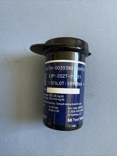 One Touch Verio Teststreifen 50 Stück - Ablaufdatum 31.01.2027 ohne Karton - Bild 2 von 2