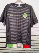 Mexico Soccer Shirt Jersey  Black   T16