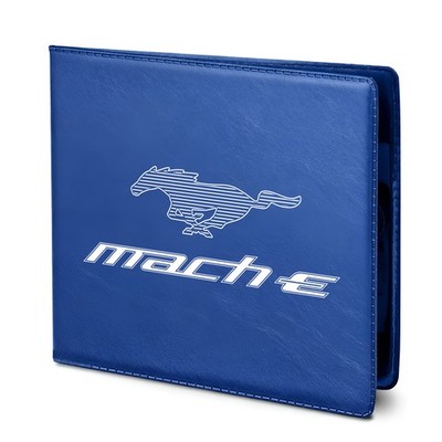 Ford Mustang Mach-E Auto Insurance Registration Blue Document Holder Wallet