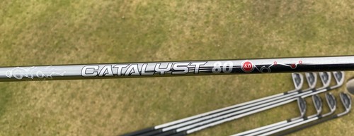 Callaway Apex Smoke 19 Iron Set 4-PW,AW,SW RH Catalyst 80 6.0 Graphite Stiff Std - Picture 9 of 24