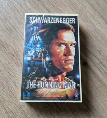 Running Man - MVW uncut Verleih VHS Großbox - Schwarzenegger/King Kult *ovp*