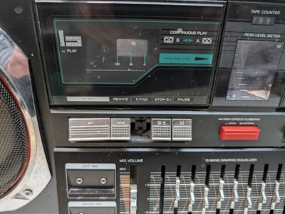 Clairtone 7985 Aka Tecsonic Super Jumbo J-1 ghetto blaster