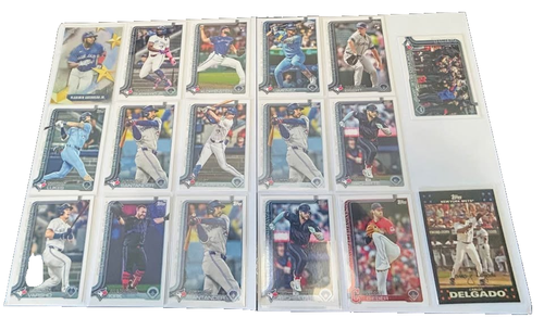 2025 Topps Series 1, Series 2 Toronto Blue Jays Team Lot
