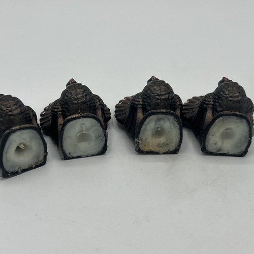 Vintage GURLEY THANKSGIVING Candles 4 TURKEYS 2.75” NOS - Bild 6 von 13