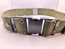 USGI OD Green LC-2 Pistol Belt Individual Equipment Web Belt MEDIUM