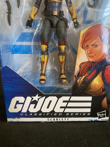 GI Joe Classified Series Scarlett  6 inch Action Figure by Hasbro BRAND NEW - Picture 4 of 10