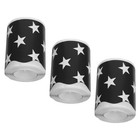 3 Rolls Star Pattern Bulletin Board Borders Self Adhesive Trim 6 cm X 10 m