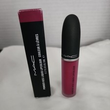 MAC - Powder Kiss Liquid Lipcolour - 986 MAKE IT FASHUN NIB