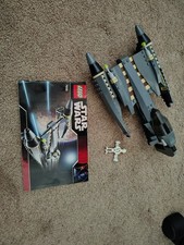 lego general grevious starfighter 7656 (all minifigs, manuals)