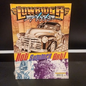 Lowrider Arte magazine             ⑦ Lowrider Arte Vintage Art Magazine Edition Issue March April