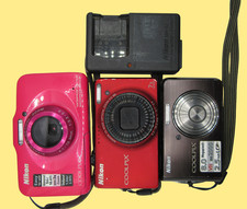 3 Nikon Compact Digital Camera Nikon Coolpix S6000/coolpix S520/coolpix S31