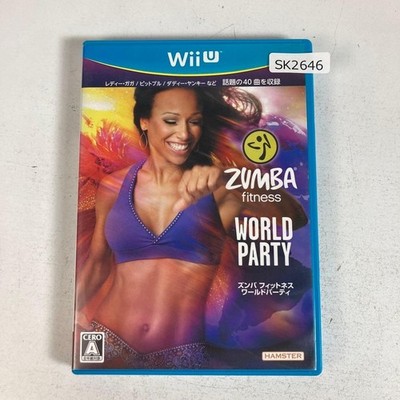 Zumba Fitness World Party Hamster Wii U Japan NTSC-J Working USED
