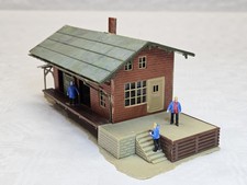 FALLER B-154/ZB H0 GÜTERSCHUPPEN fertig gebaut SAMMLER VINTAGE MODELLBAHN