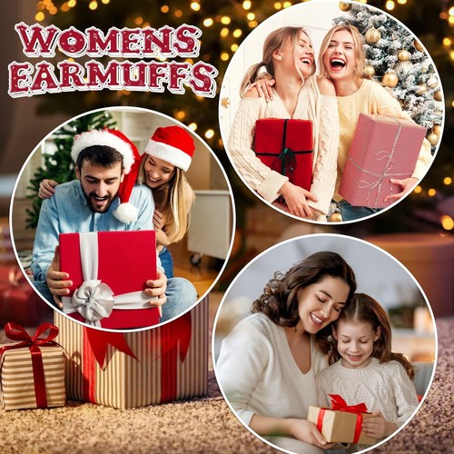 Premillow Ohrenschützer für Damen Winter, Kunstfell Ohrenschützer, süß faltbar grau - Bild 7 von 7